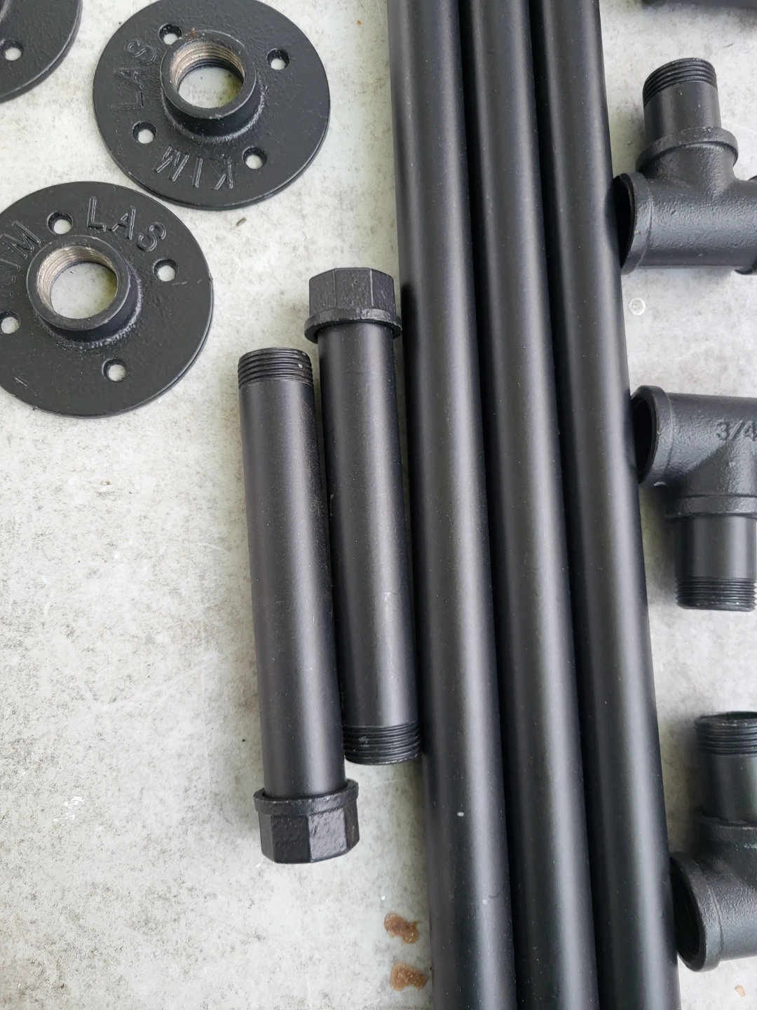 Black Metal Pipe railing - photo 3