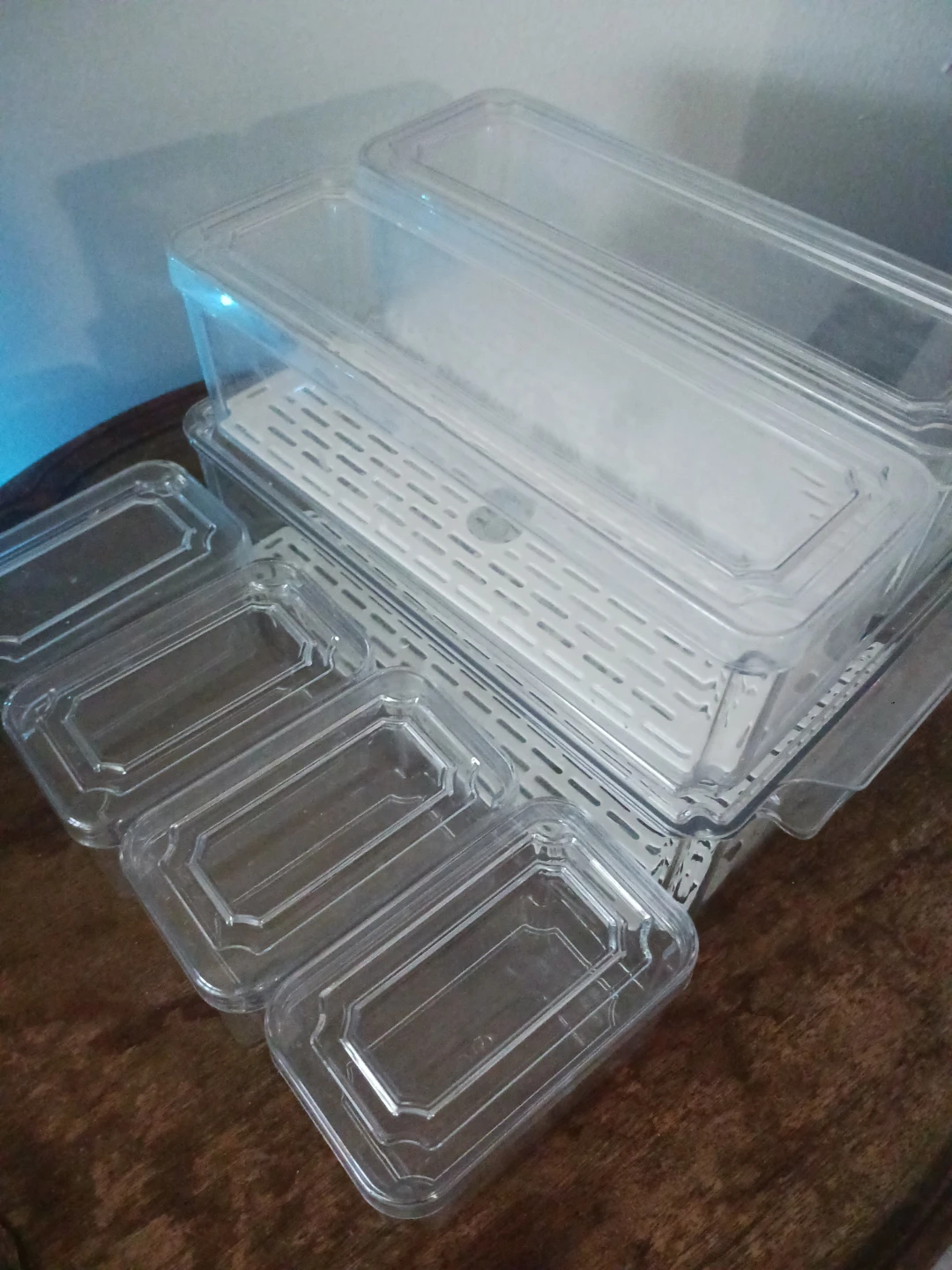 Set of 7 produce keeper containers - photo 4