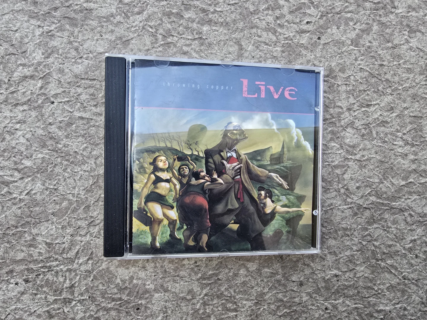 Live - Throwing Copper - CD album