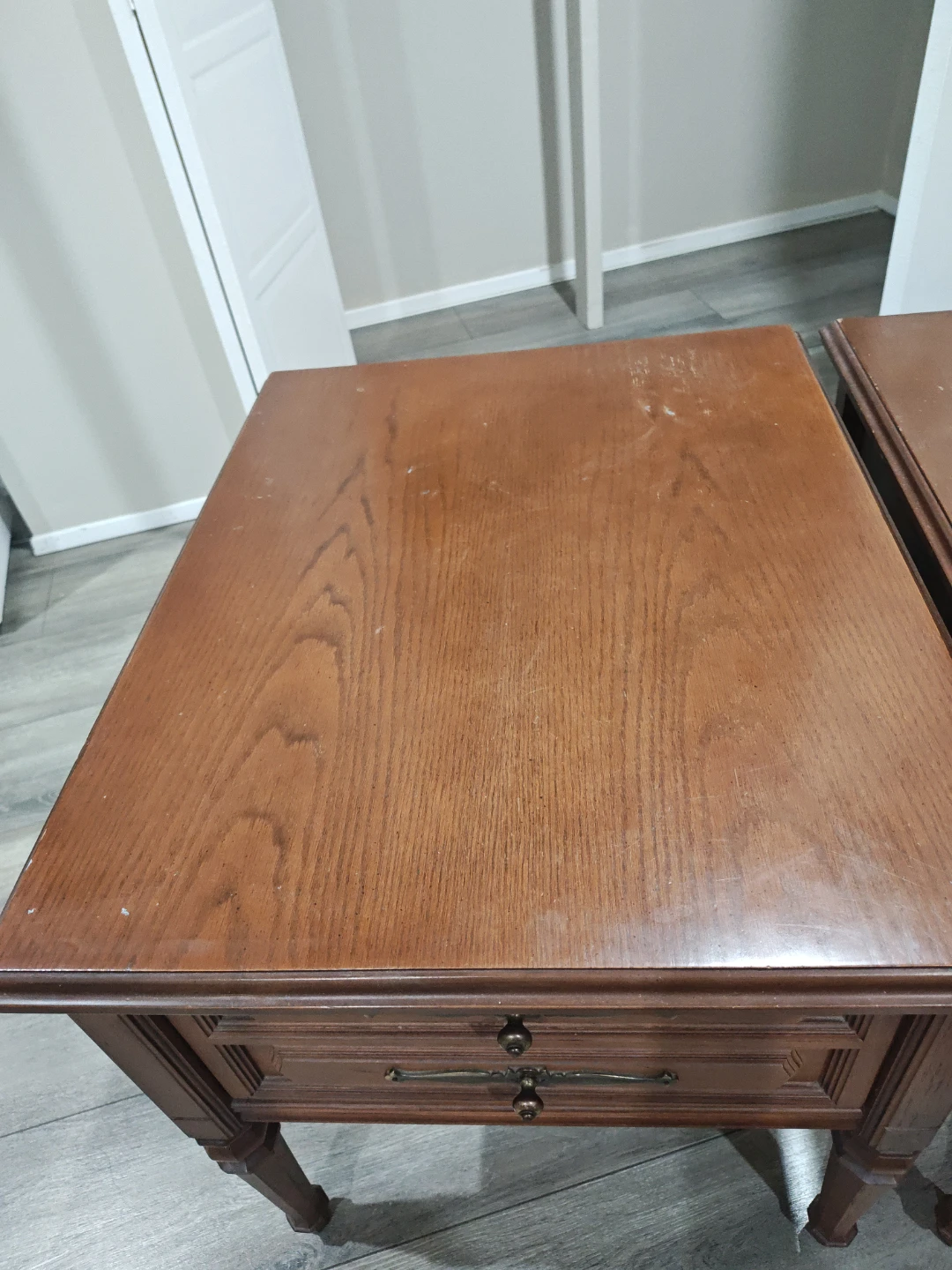 Vintage Wooden End Tables (Set of 2)
