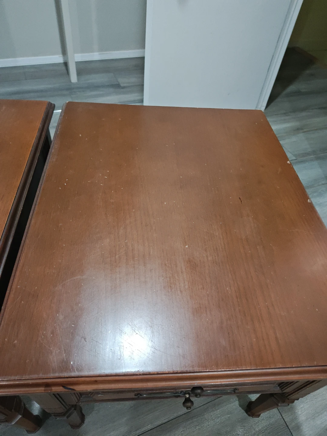 Vintage Wooden End Tables (Set of 2) - photo 2