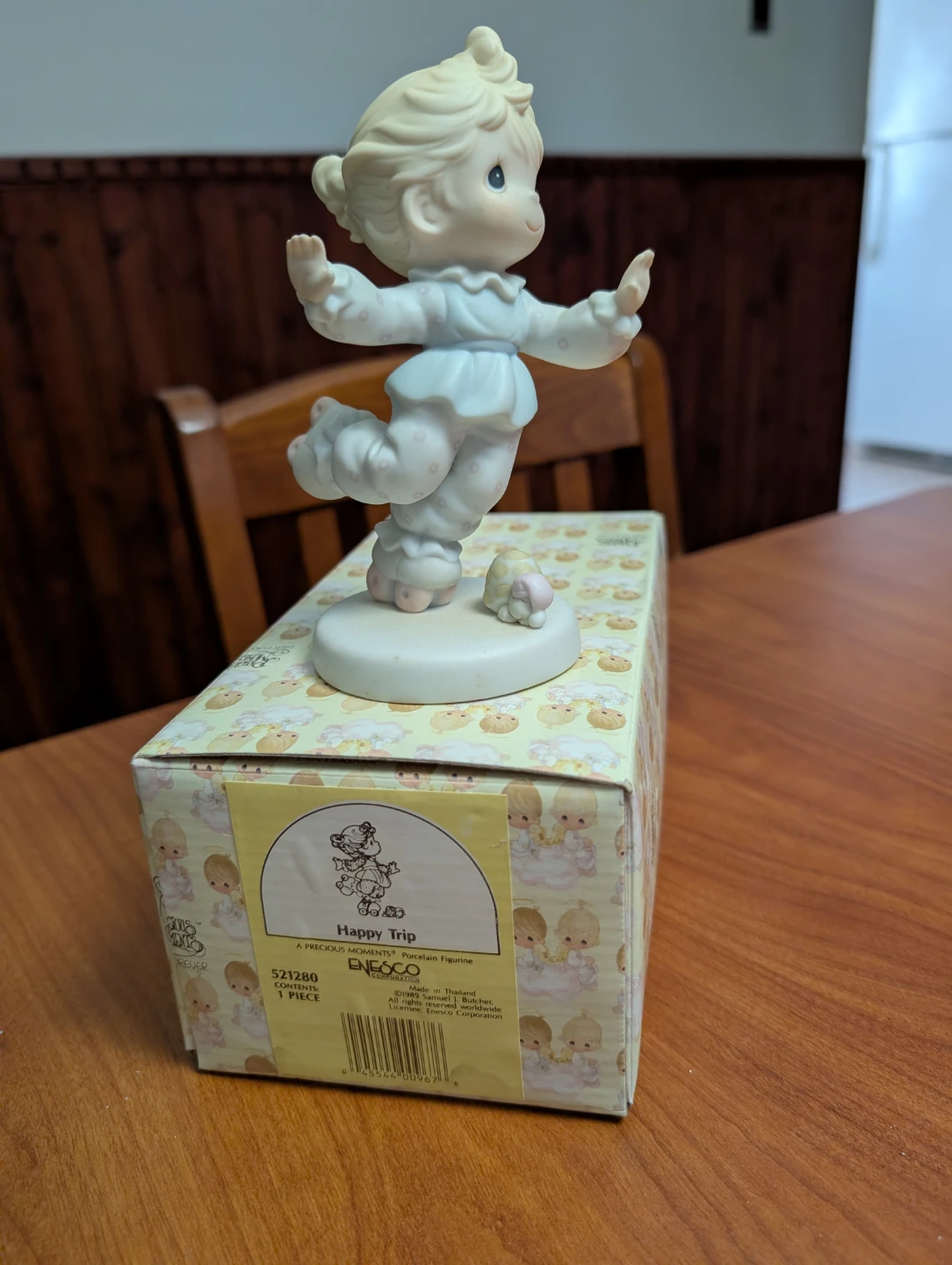 Precious Moments Happy Trip Porcelain Figurine