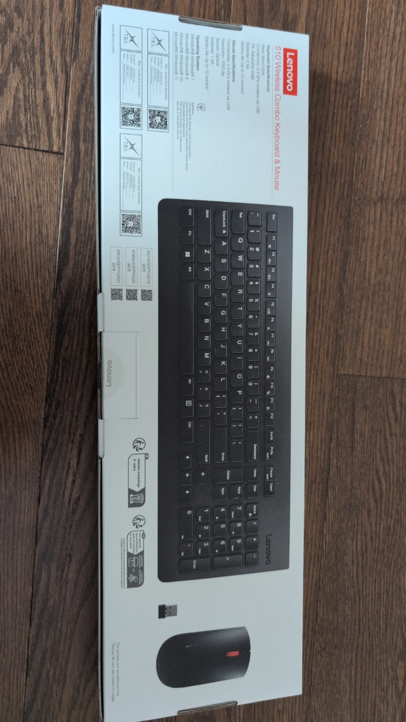 Lenovo 510 Wireless Combo Keyboard & Mouse - photo 2