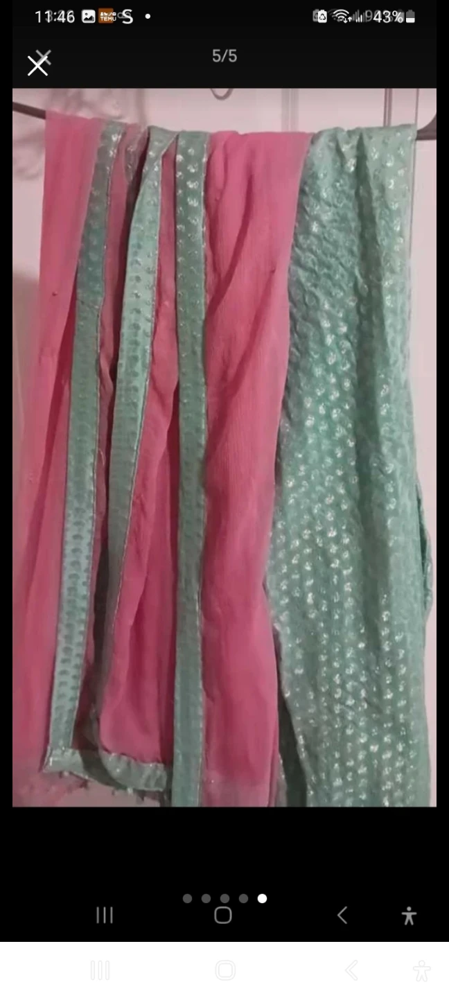 3piece suit embroidery party wear used occasionally - photo 4