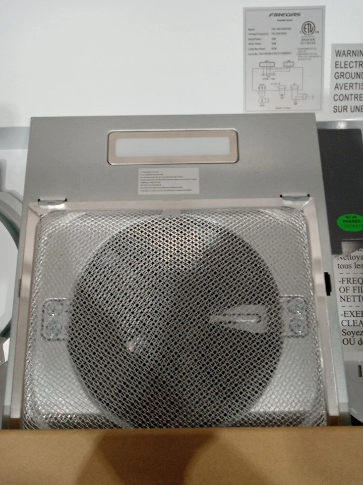 FIREGAS Range Hood 30 inch Under Cabinet, White Painted - photo 5