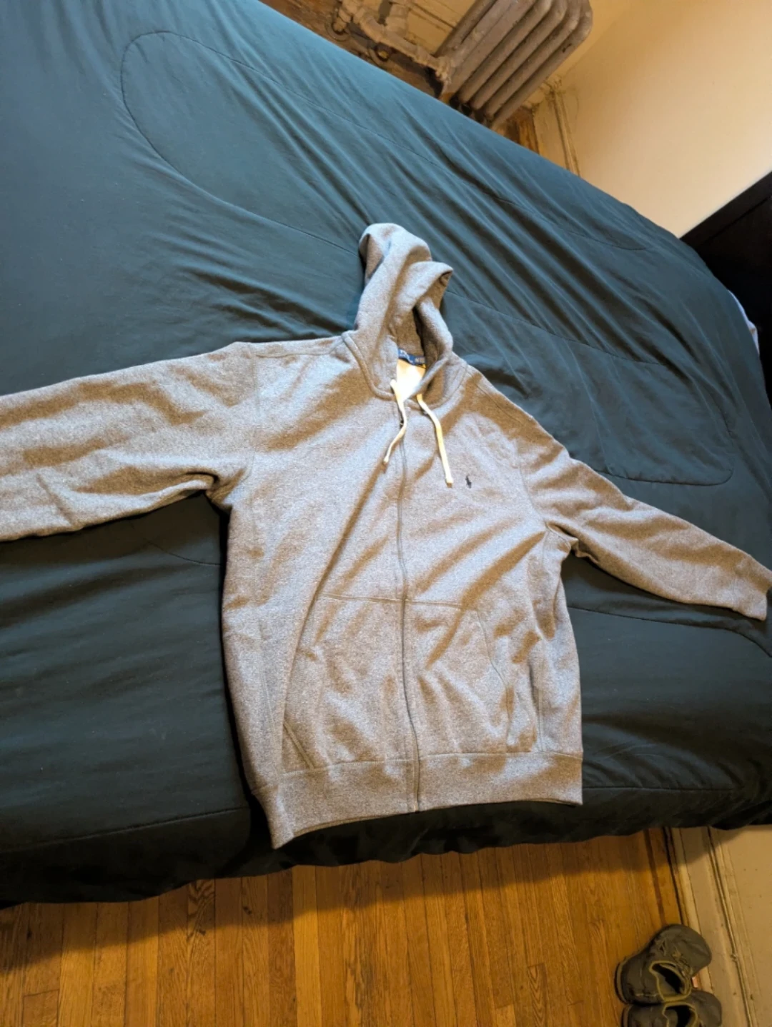 Polo Ralph Lauren Full Zip Hoodie Grey 3XLT - photo 2