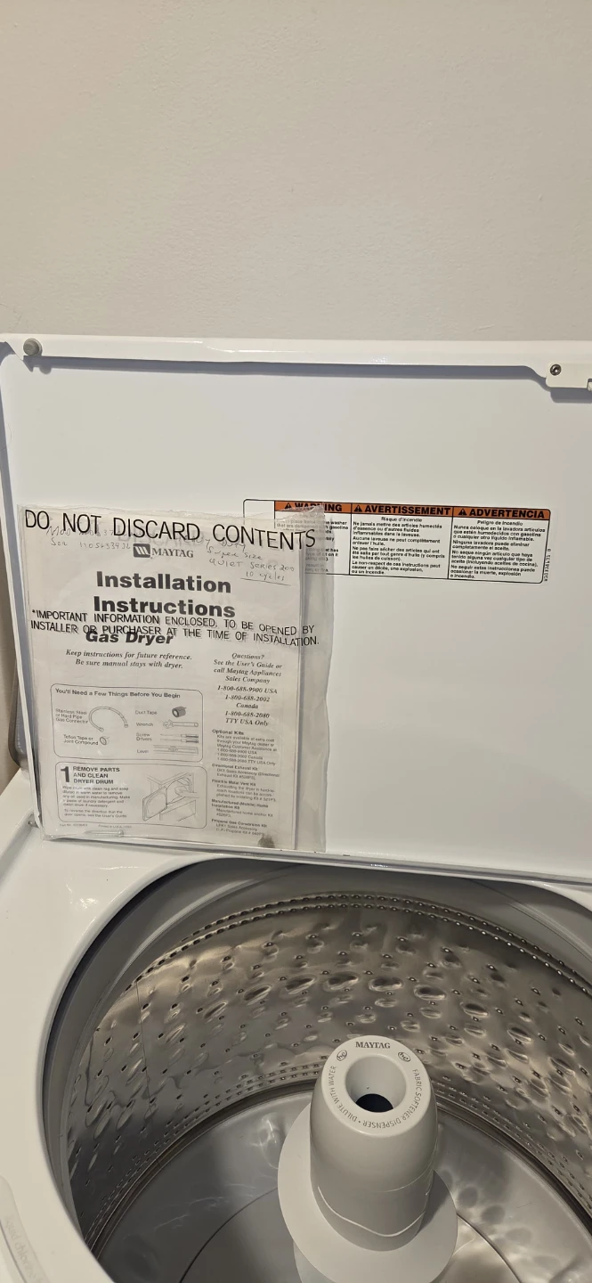 Maytag Washer and Dryer Set - photo 5