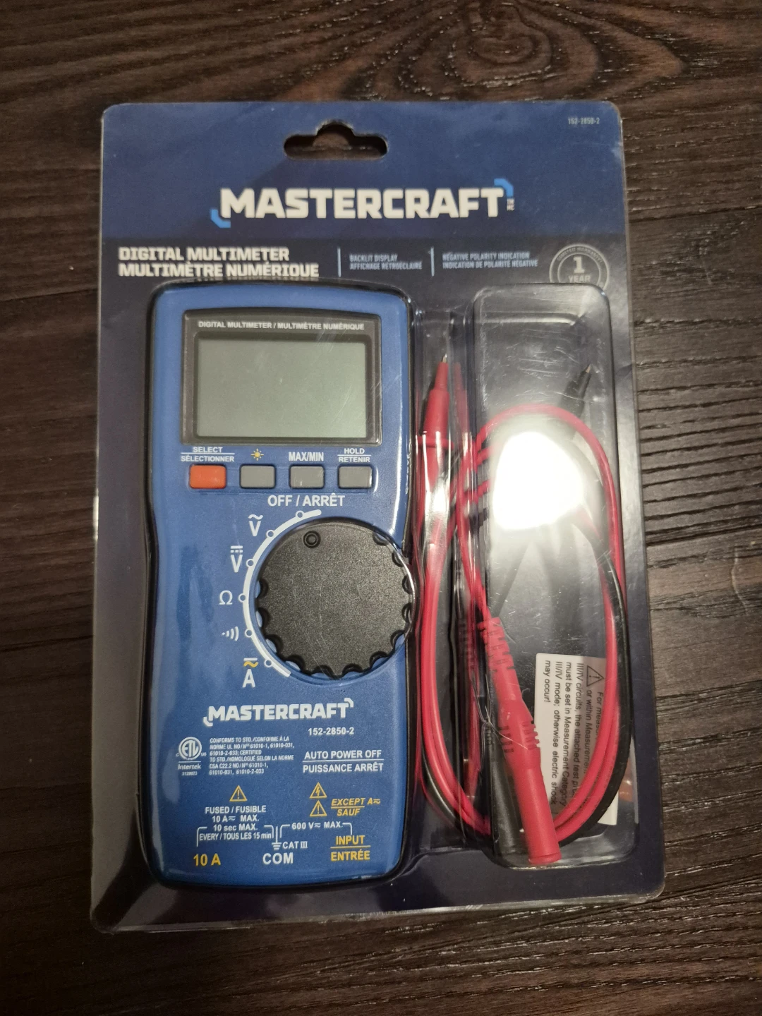 Mastercraft Digital Multimeter - photo 2