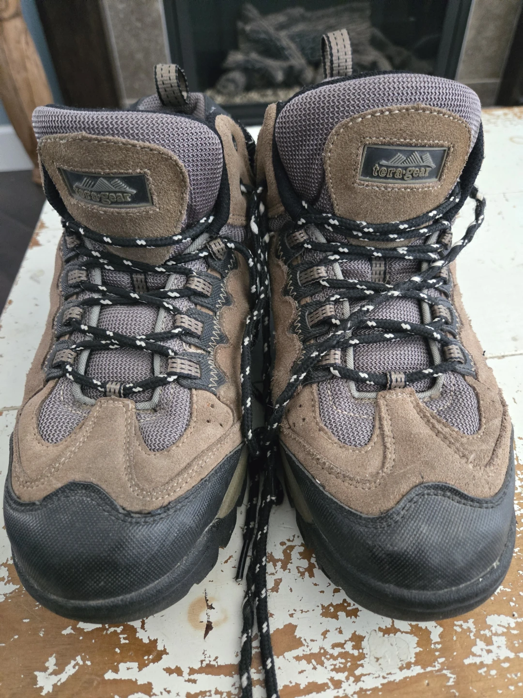 Tora Gear Brown Hiking Boots- size 10