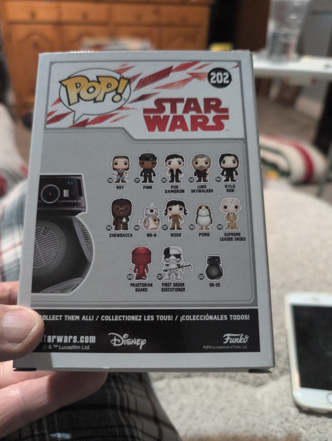 Funko Pop! Star Wars BB-9E Vinyl Bobble-Head #202 - photo 2