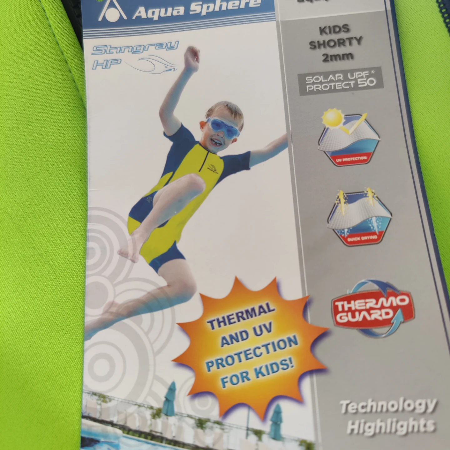 Aqua Sphere Stingray HP Kids Shorty Wetsuit - photo 2