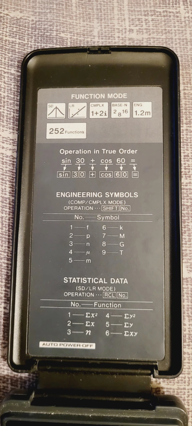 Micronta Direct Algebraic Entry 10+2 Digit Scientific Calculator - photo 2