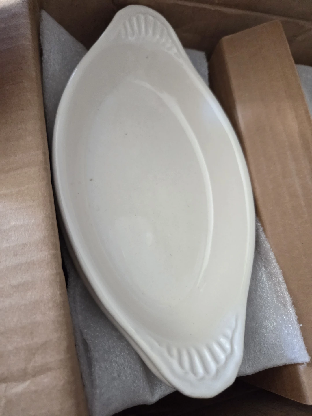 Welsh Rarebit White Baking Dishs