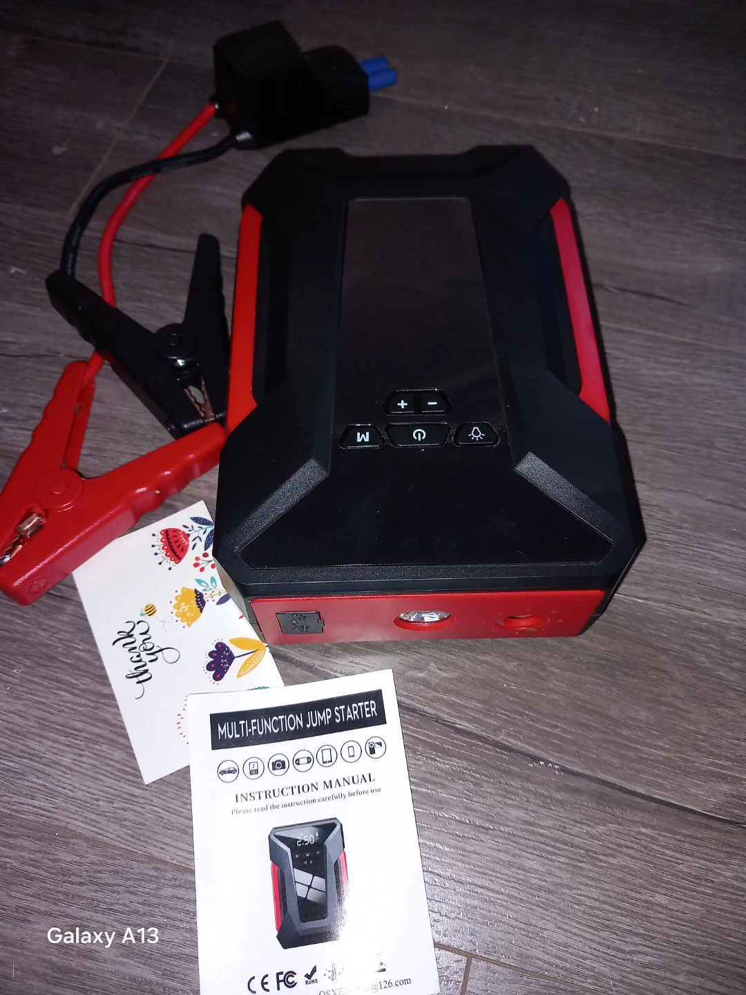 Multi-Function Jump Starter & Air Pump