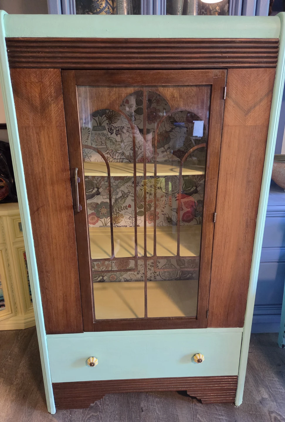 Vintage Art Deco Display Cabinet