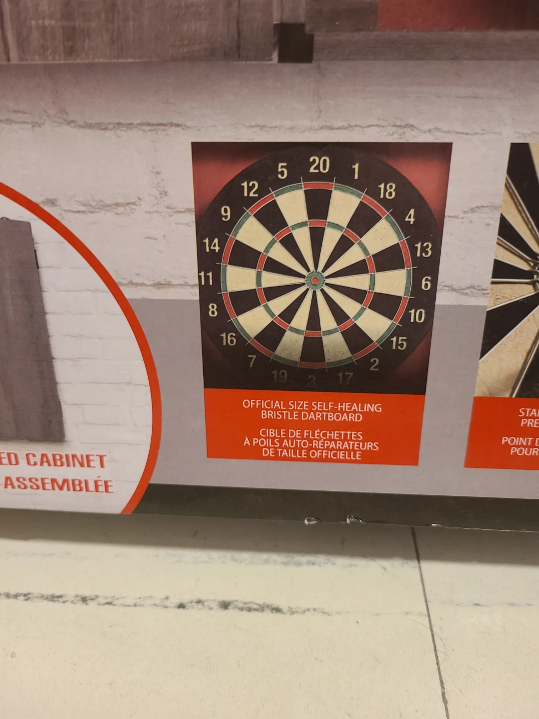 MD Sports Bristle Dartboard Cabinet Set - photo 4