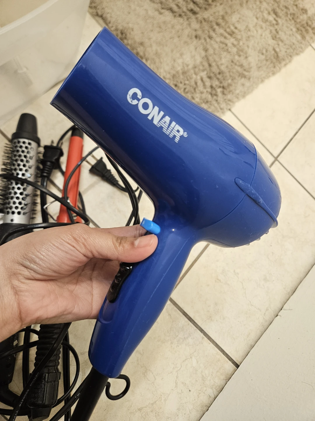 Conair Hair Dryer, Curling Iron, and Straightener Set