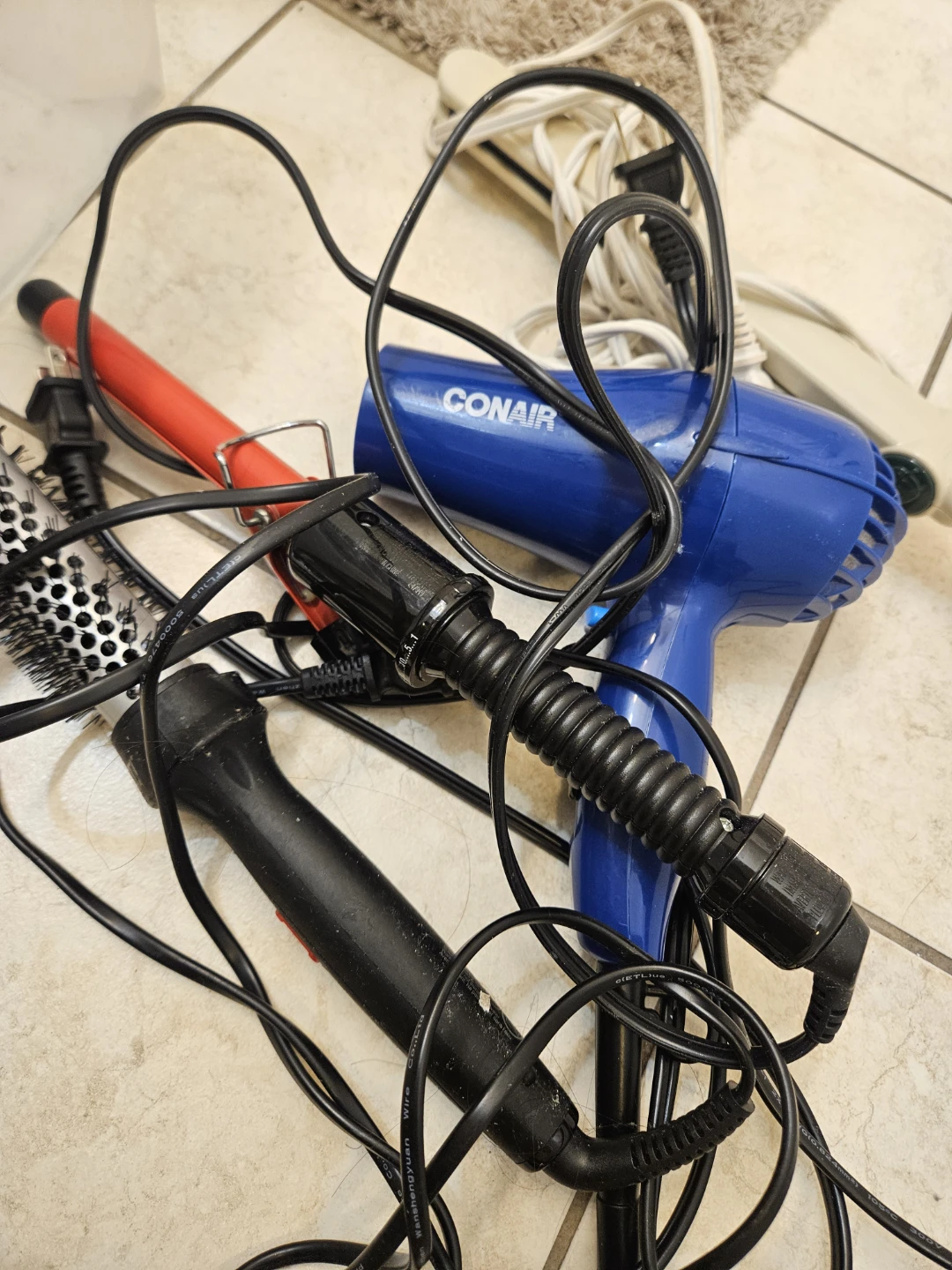 Conair Hair Dryer, Curling Iron, and Straightener Set - photo 4