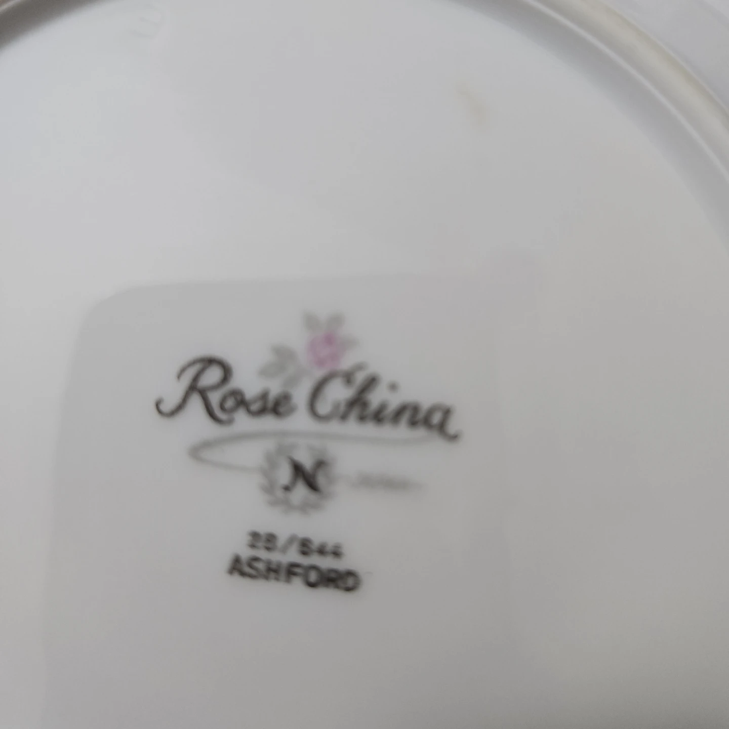 * FREE * Rose China Ashford Teacup and Saucer Set - photo 3