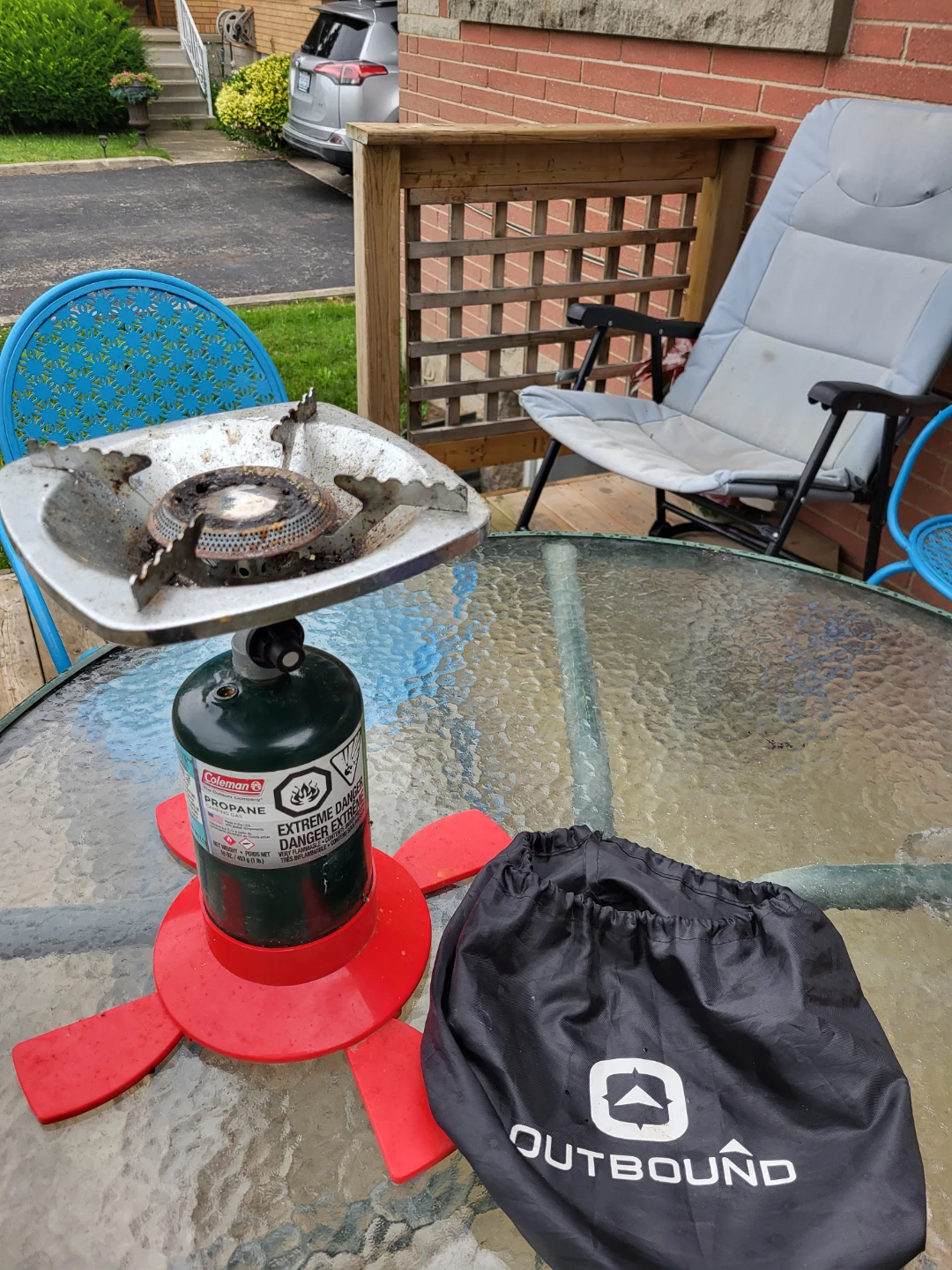 Coleman Propane Camp Stove with Outbound Carry Bag
