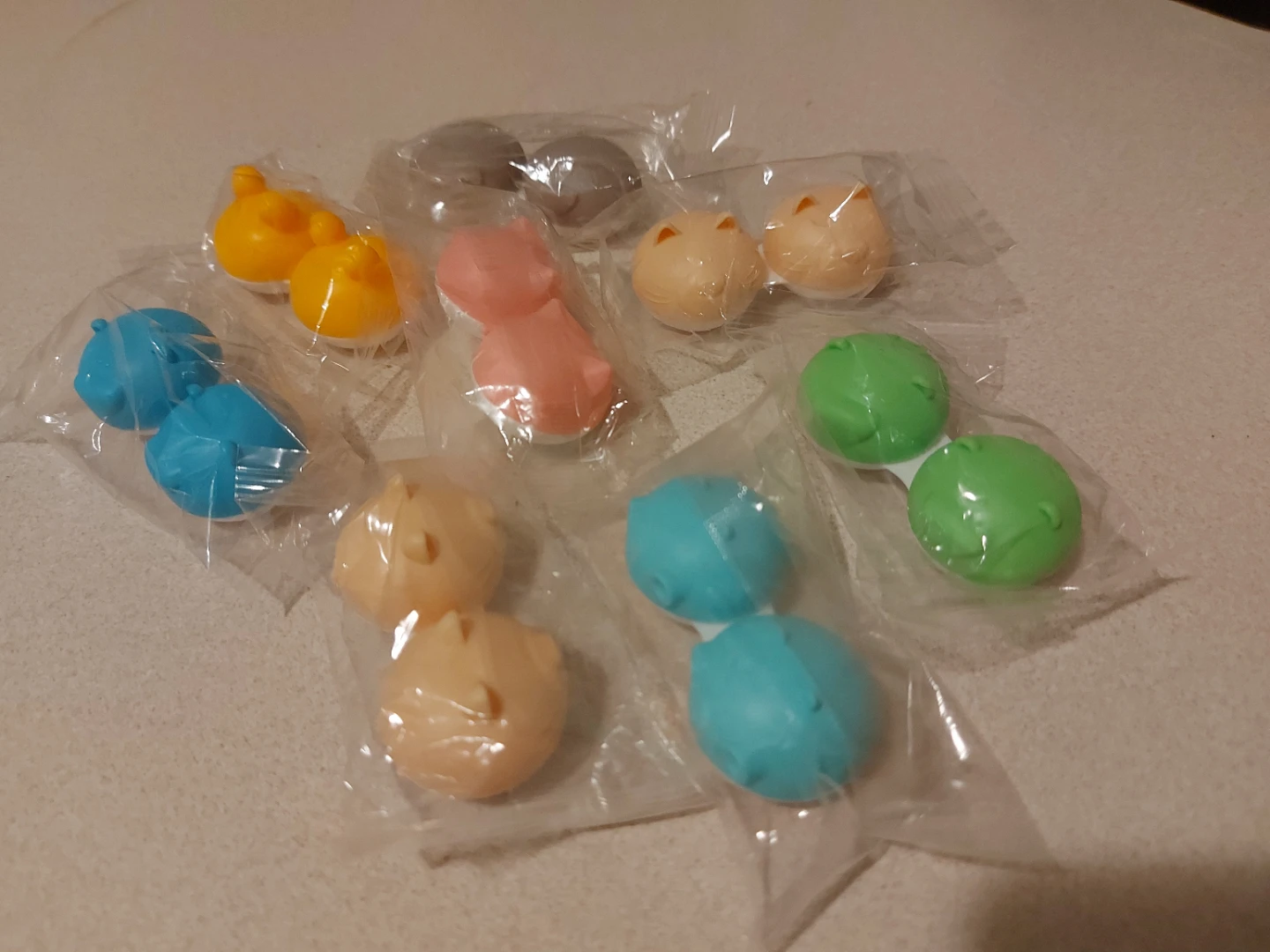 Assorted Animal Contact Lens Cases