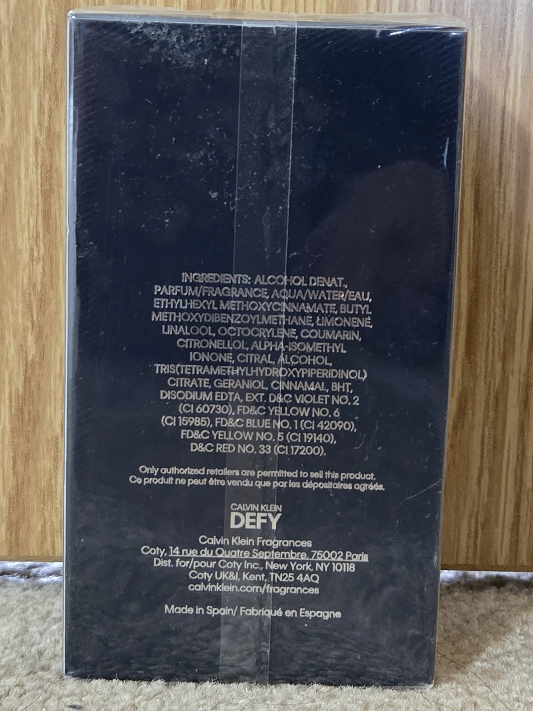 Calvin Klein DEFY Eau de Toilette Spray 100ml - photo 3