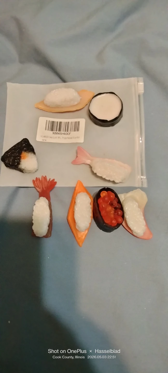 Fake Sushi 8 Piece Set