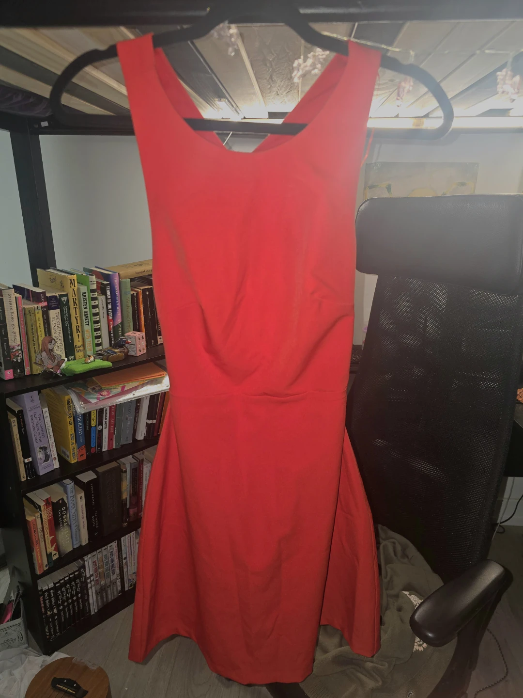 Red Backless Dress
