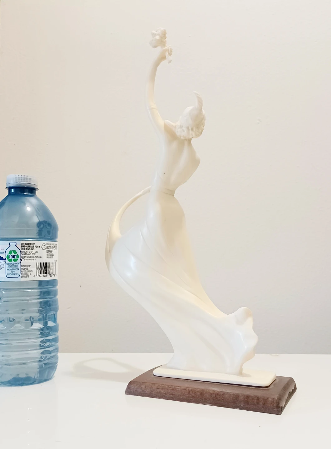 Vtg A. Santini Hand Carved Dancer Statue - photo 4