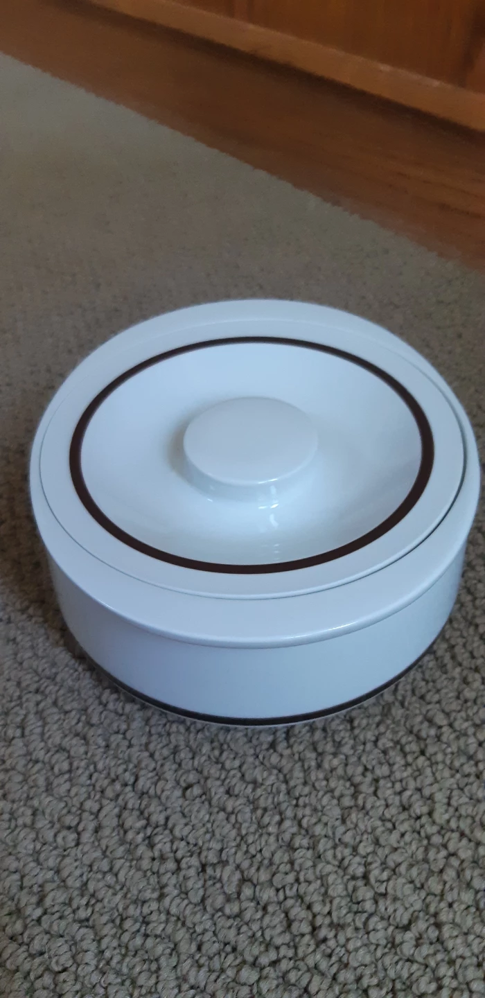 Lidded Porcelain Casserole