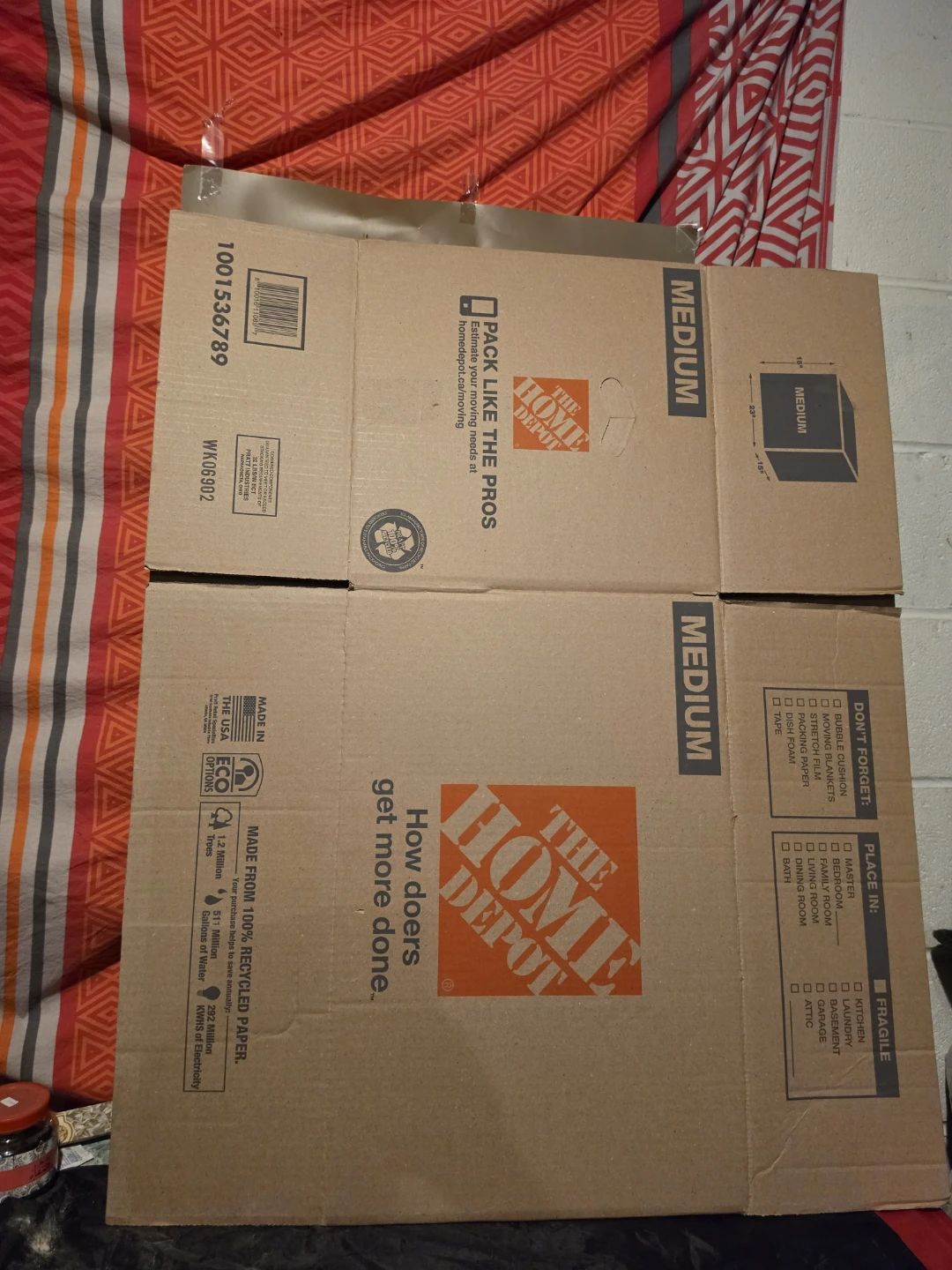 The Home Depot Medium Moving Boxes (Set of 4)