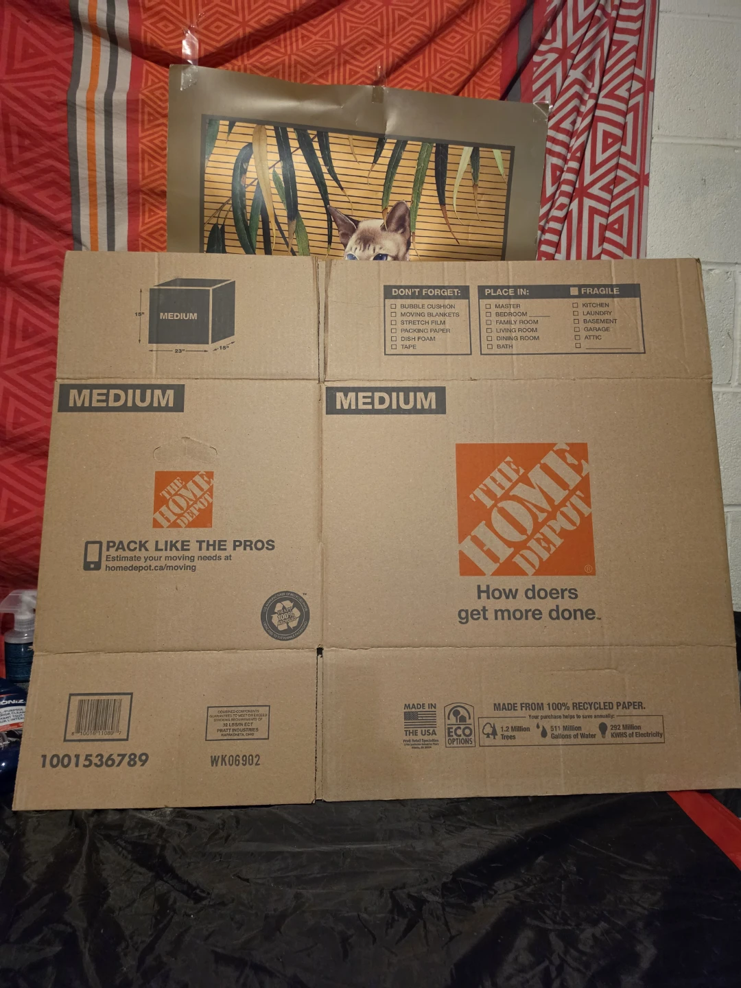 The Home Depot Medium Moving Boxes (Set of 4) - photo 2
