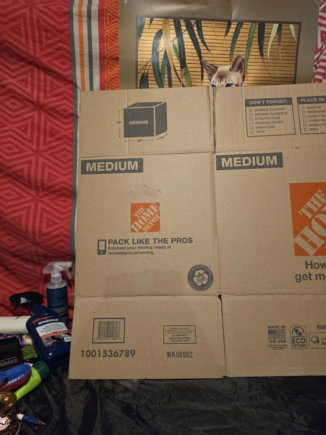 The Home Depot Medium Moving Boxes (Set of 4) - photo 5