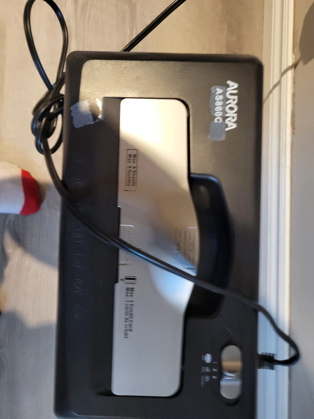 Aurora AS860C Paper Shredder - photo 3