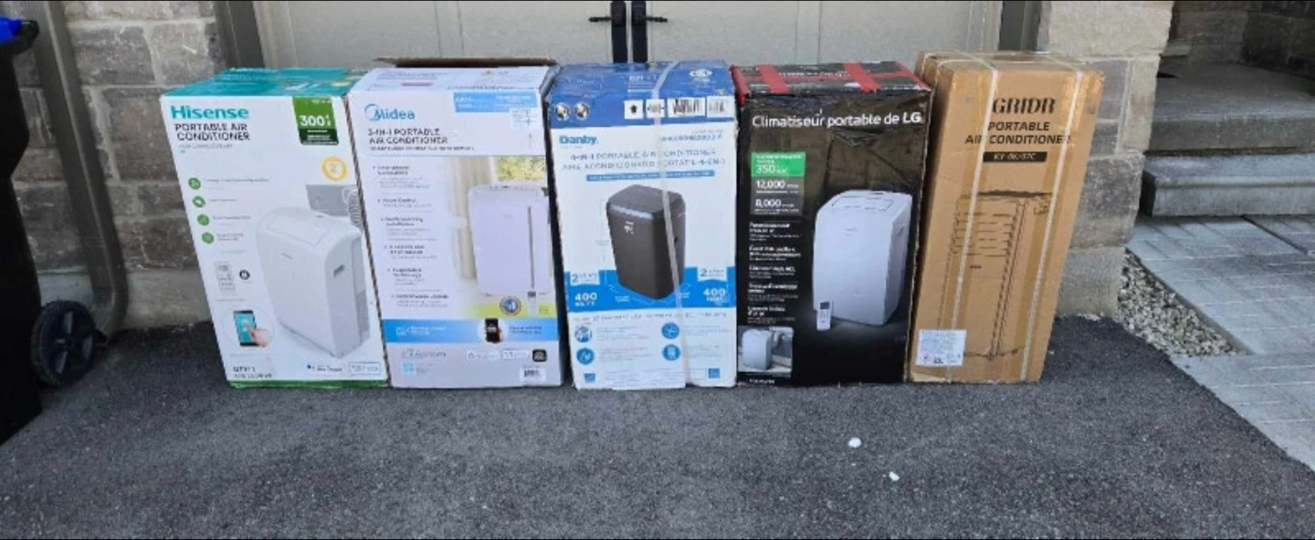 New/Used-Portable Air Conditioners, Please read Whole ad