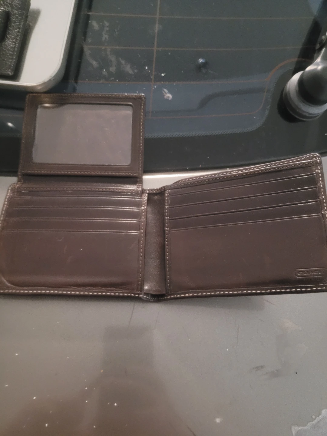 Coach Signature C Monogram Bifold Wallet - photo 2