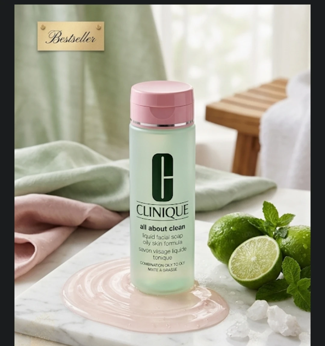Brand new clinique liquid soap facial cleanser Gel 200ml