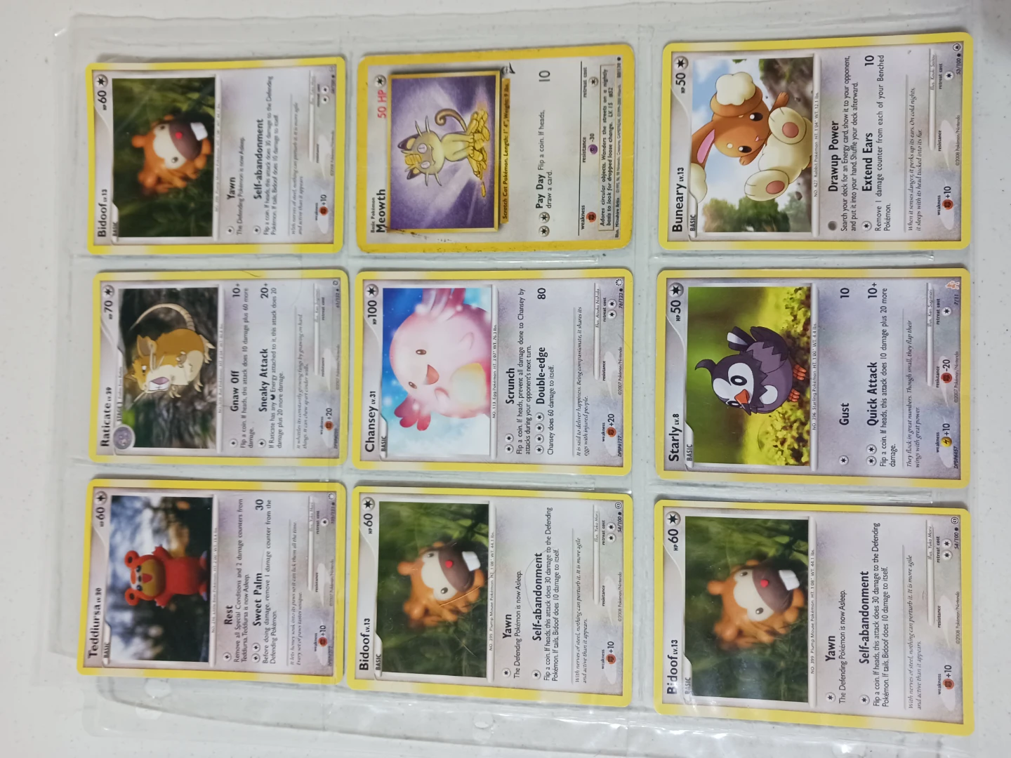 Assorted Pokemon Trading Cards