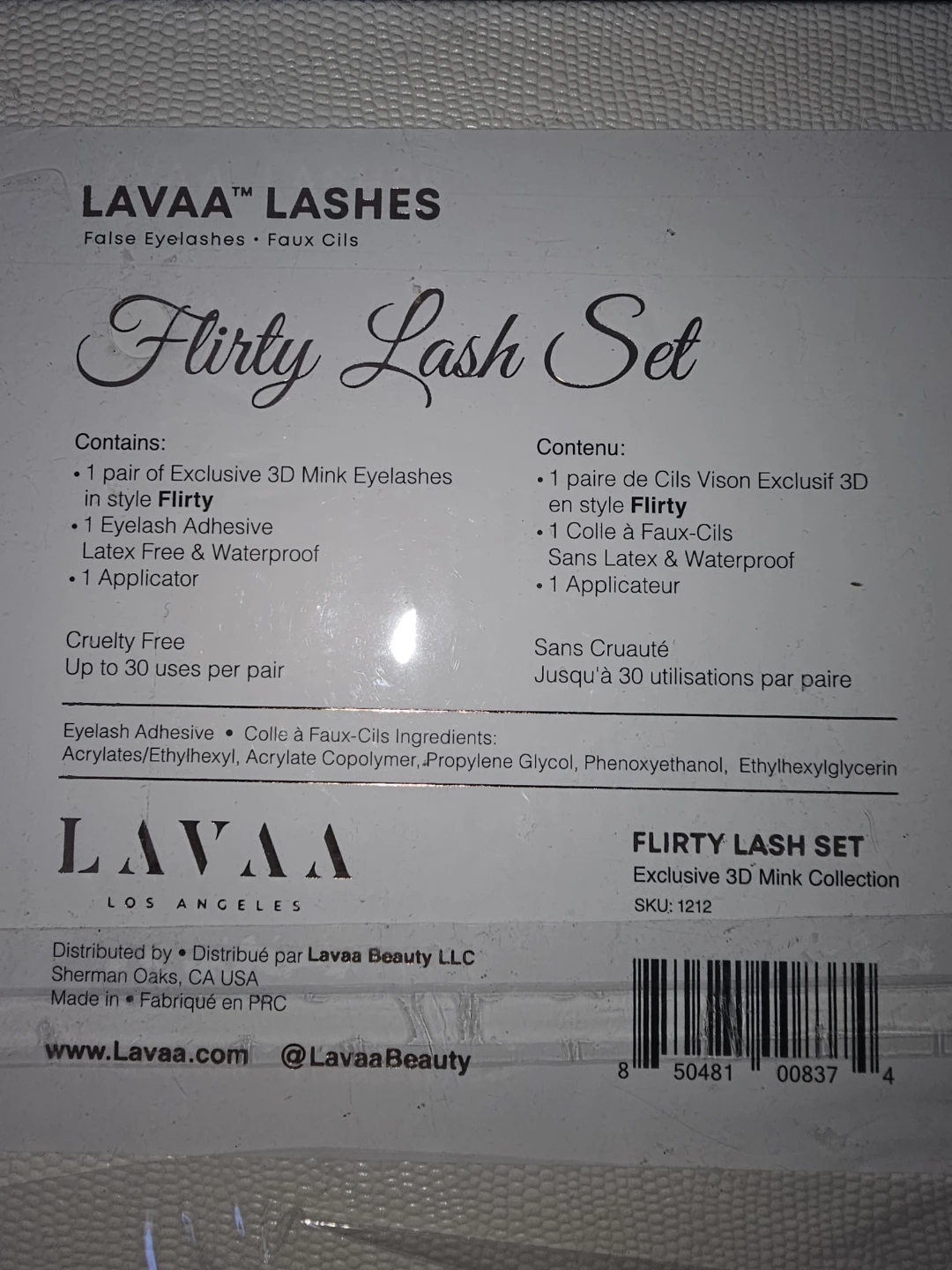 Lavaa Lashes Flirty Lash Set - False Eyelashes - photo 2