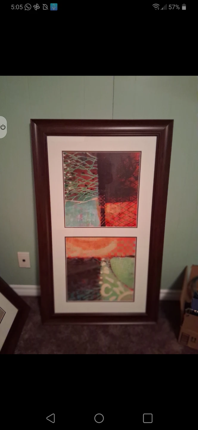 Framed Abstract Art Print