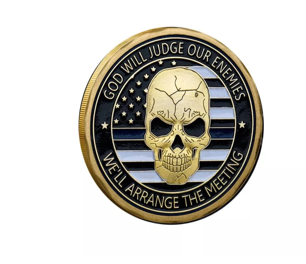 To protect and serve police challenge coin. - photo 3