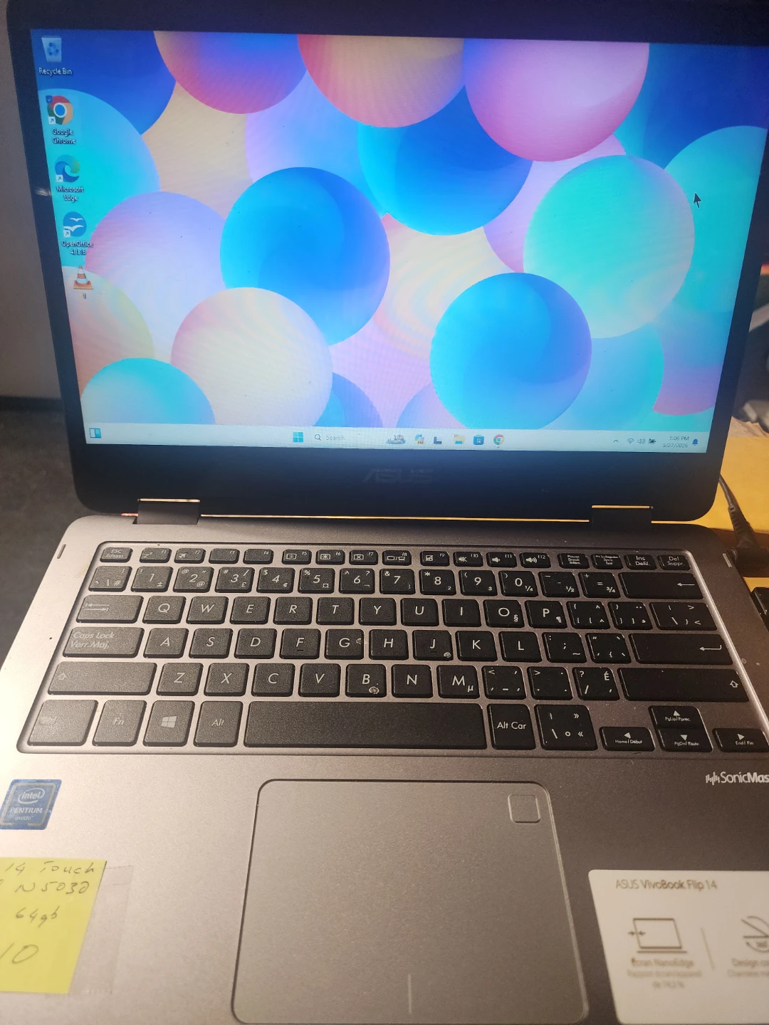 ASUS VivoBook Flip 14 Touch Laptop