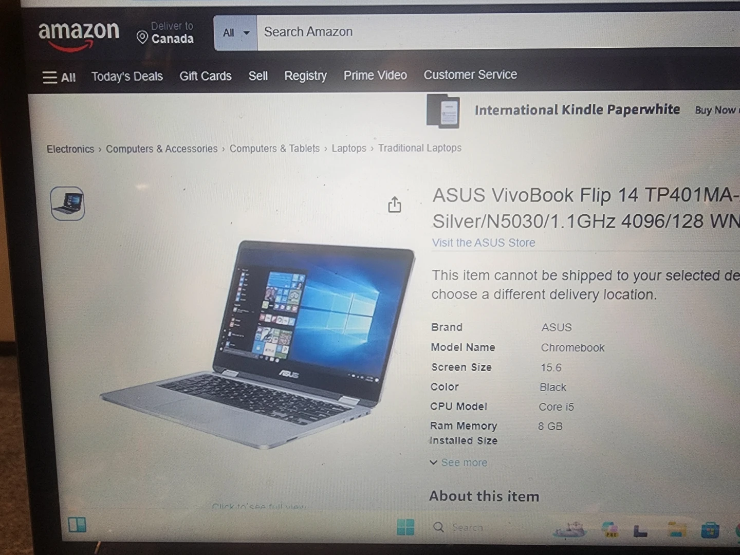 ASUS VivoBook Flip 14 Touch Laptop - photo 5