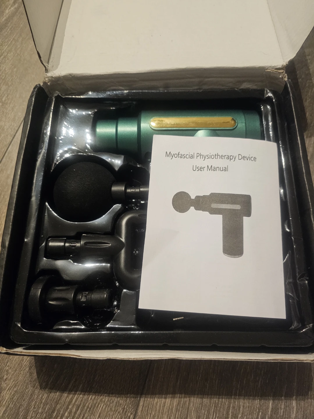 Massage Gun with Attachments and User Manual - photo 2