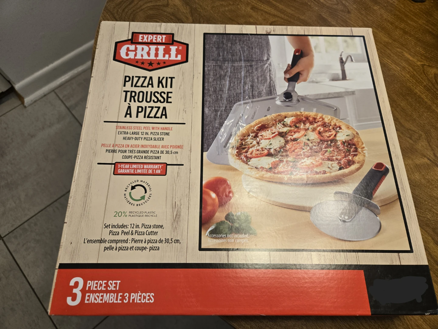 Expert Grill 3-Piece Pizza Kit