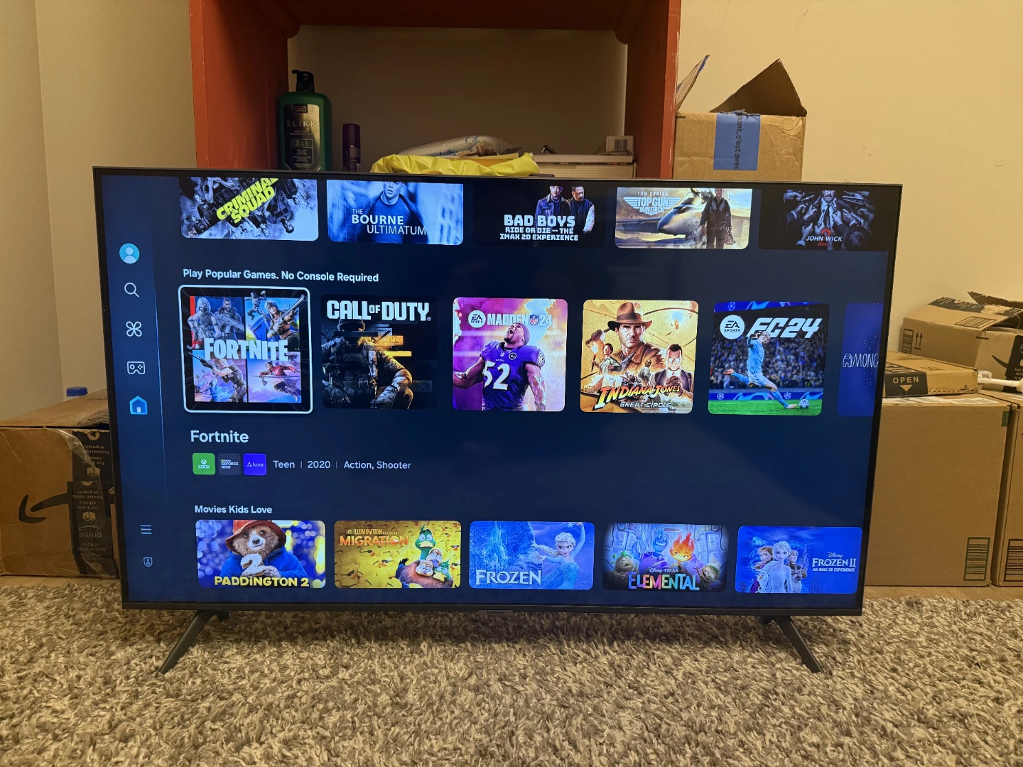 55 Inch Samsung Smart 4K TV - photo 4