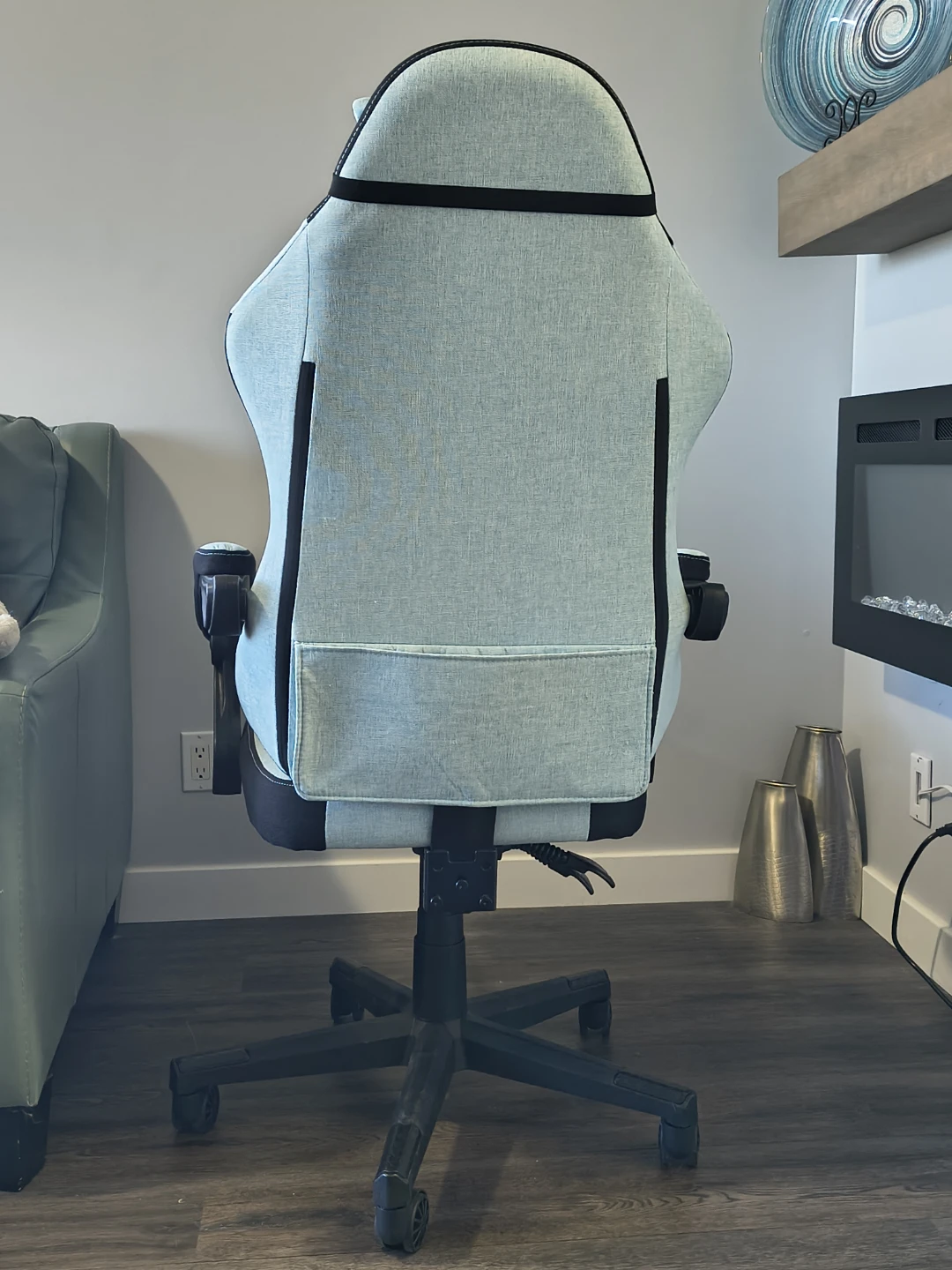 DOWINX Gaming Chair - Aqua Fabric - photo 5