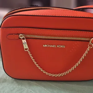 Michael Kors Orange Crossbody Bag