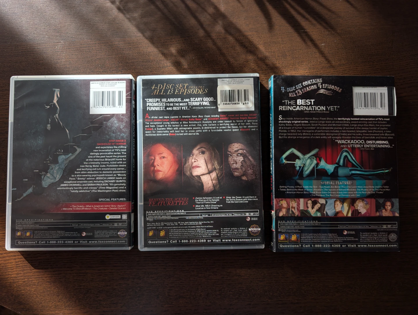 American Horror Story DVDs - photo 2