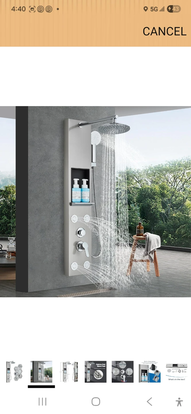 Shower Panel System - photo 4